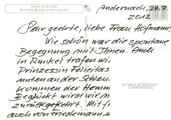 Runkel Lahn Burg – Bild 2