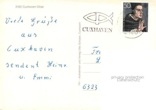 Cuxhaven Doese Nordseebad Wattwagenfahrt Brunnenhof Kurpark Priel – Bild 2