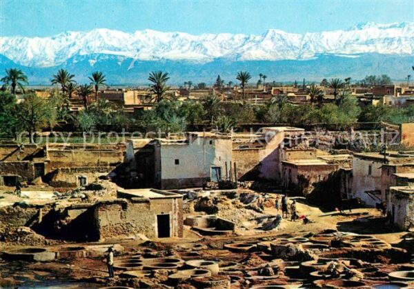Marrakech Marrakesch Gerberviertel