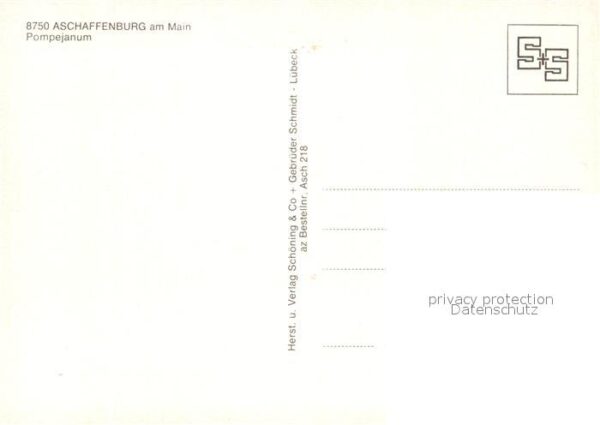 Aschaffenburg Main Pompejaneum – Bild 2