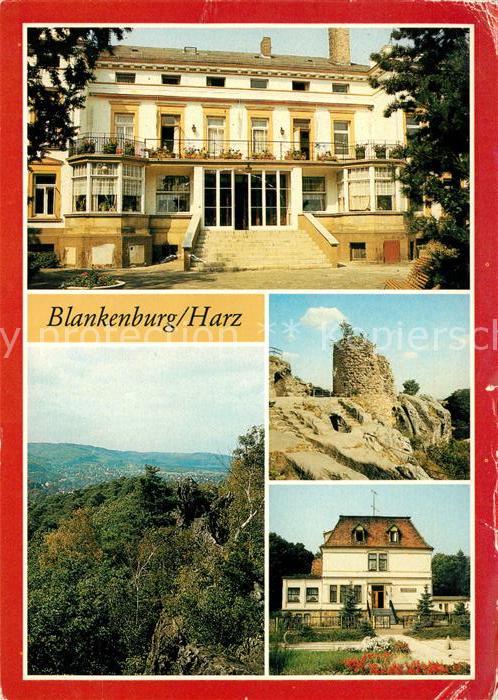 Blankenburg Harz Teufelsbad Burgruine Regenstein Teufels