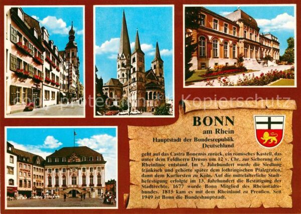 Bonn Rhein Geburtshaus Beethoven Münster Rathaus P