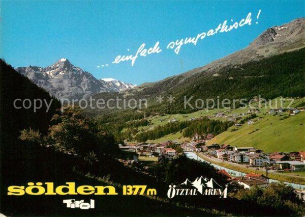 Soelden Oetztal Panorama