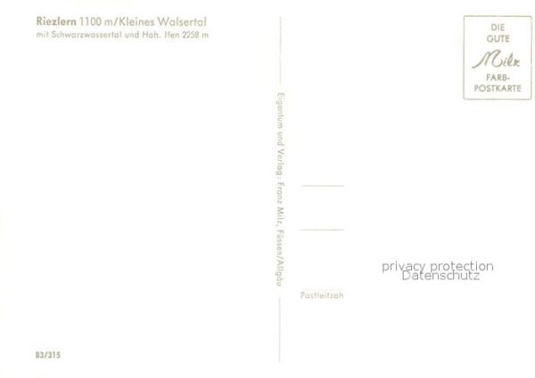Riezlern Kleinwalsertal Vorarlberg Schwarzwassertal Hoher Ifen – Bild 2