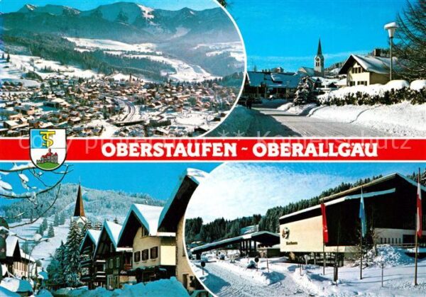 Oberstaufen Panorama Winterlandschaften