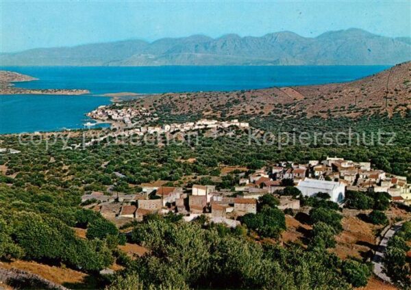 Kreta Crete Elunta Panorama