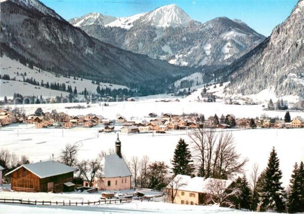 Pfronten Achtal Winterlandschaft