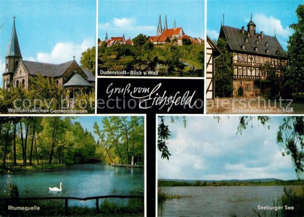 Eichsfeld Duderstadt Wallfahrtskirche Germershausen Schloss