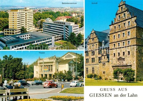 Giessen Lahn Behördenzentrum Schloss Theater