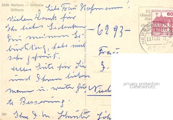 Herborn Hessen Dillturm Dill – Bild 2