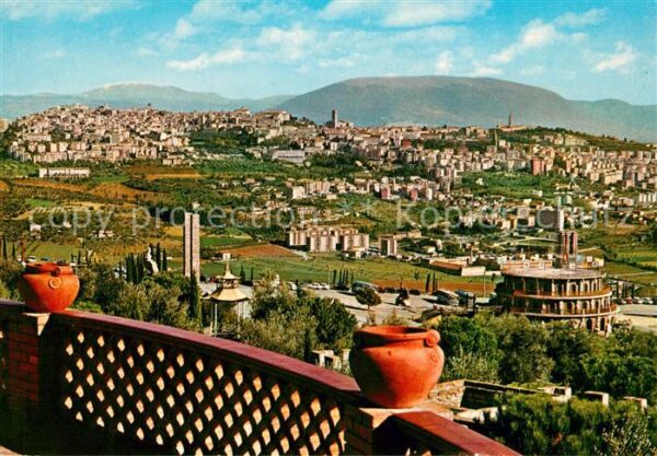 Perugia Panorama Altstadt
