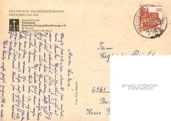 Cassino Soldatenfriedhof – Bild 2