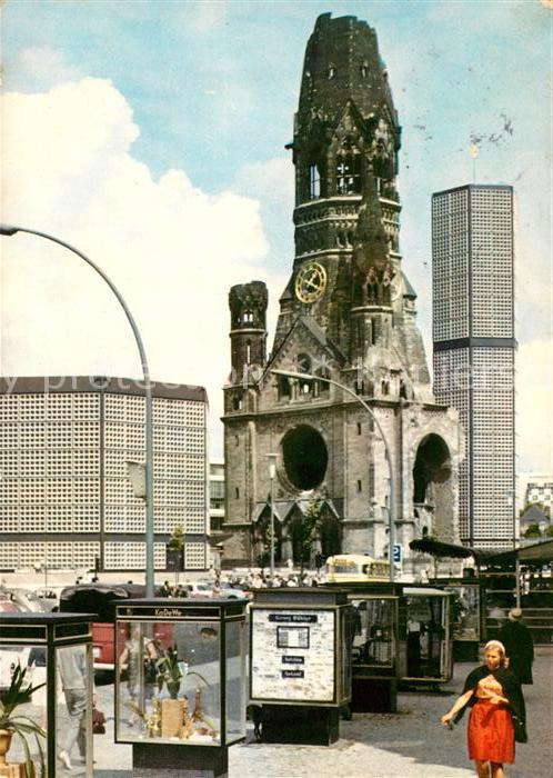 Berlin Kaiser Wilhelm Gedächniskirche Neubau