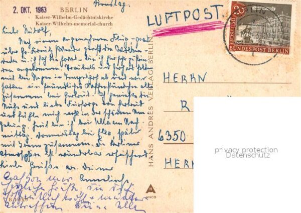 Berlin Kaiser Wilhelm Gedächniskirche Neubau – Bild 2
