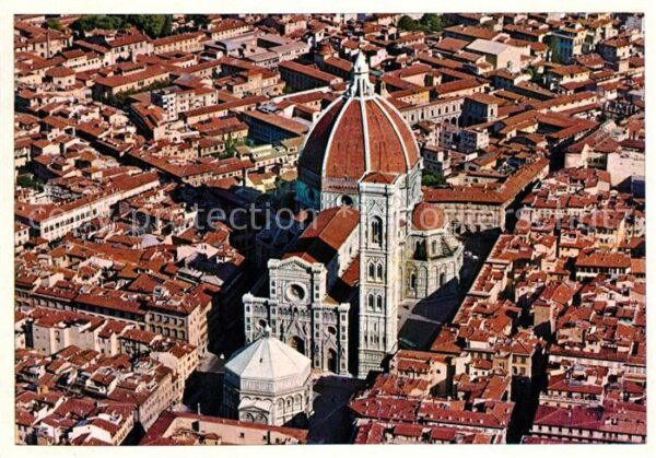 Firenze Florenz Fliegeraufnahme Panorama