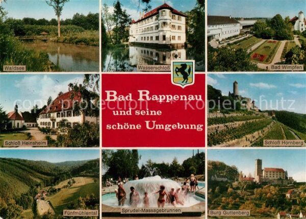 Bad Rappenau Waldsee Schloss Heinsheim Bad Wimpfen W