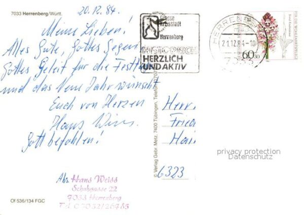 Herrenberg Wuerttemberg Weihnachtsbeleuchtung – Bild 2