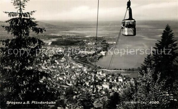 Seilbahn Pfänderbahn Bregenz Bodensee Foto-Risch