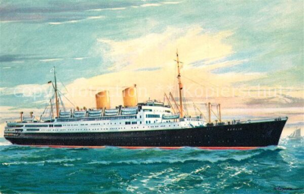 Dampfer Oceanliner MS Berlin
