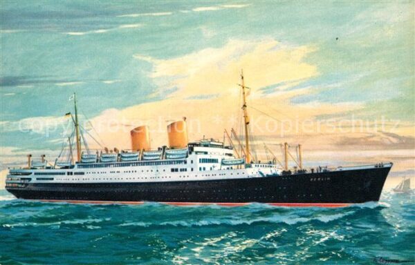 Dampfer Oceanliner MS Berlin