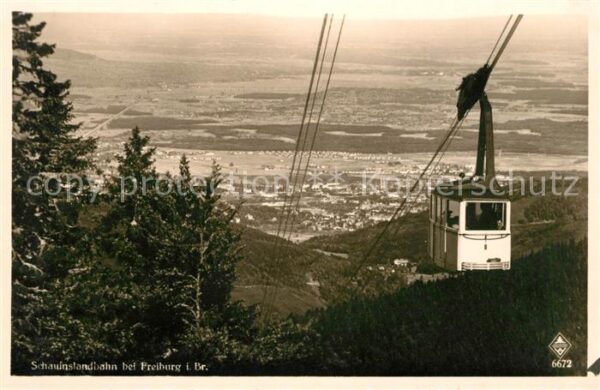 Seilbahn Schauinsland Freiburg Breisgau