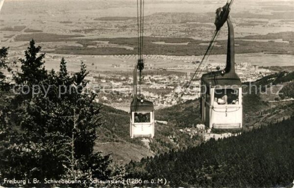 Seilbahn Schauinsland Freiburg Breisgau