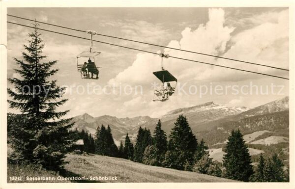 Sessellift Oberstdorf Schönblick