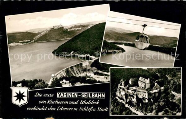 Seilbahn Kabinen-Seilbahn Kurhesse Waldeck Eders