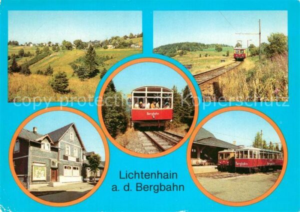 Bergbahn Lichtenhain Gaststätte Thüringer Hof Ba