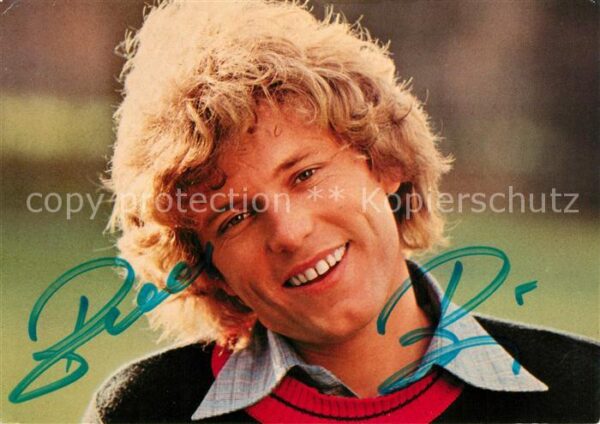Saenger Band Bernhard Brink Autogramm