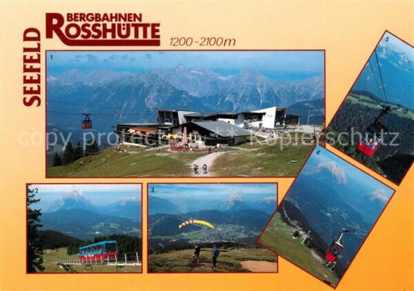 Seilbahn Bergbahnen Rosshütte Seefeld