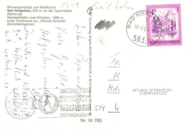 Zahnradbahn Kitzstein Bad Hofgastein Tauernbahn – Bild 2