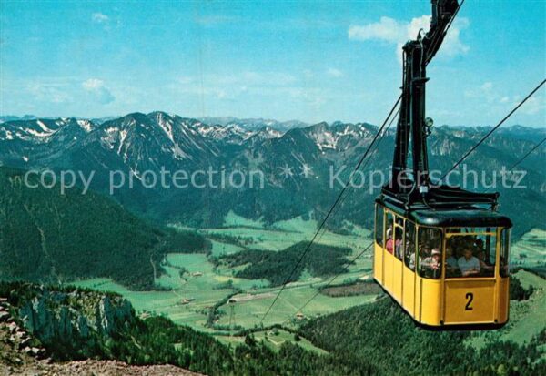 Seilbahn Wendelstein Rothwand Miesing Spitzingse