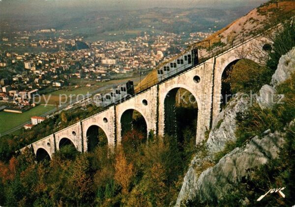 Zahnradbahn Lourdes Pic du Jer Funiculaires sur le