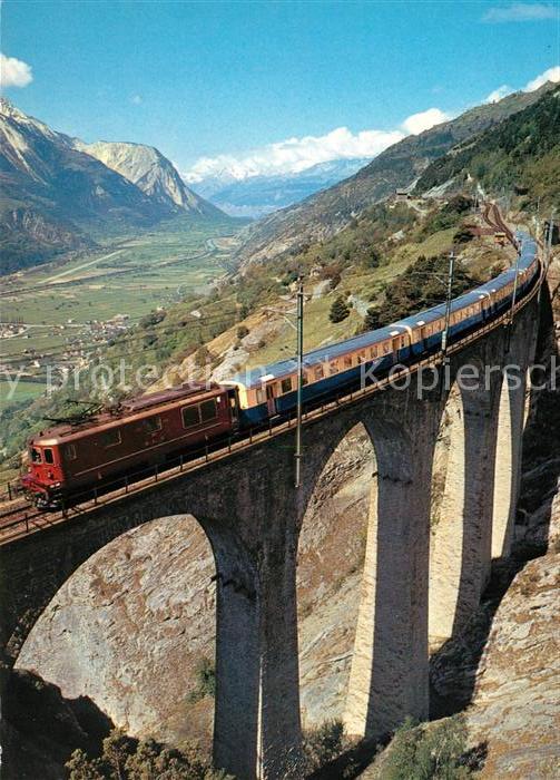 Eisenbahn Bern-Lötschberg-Simplon-Bahn Luogelkinv