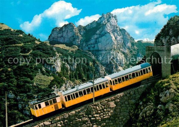 Zahnradbahn Wendelsteinbahn Tunneleinfahrt Soinkess