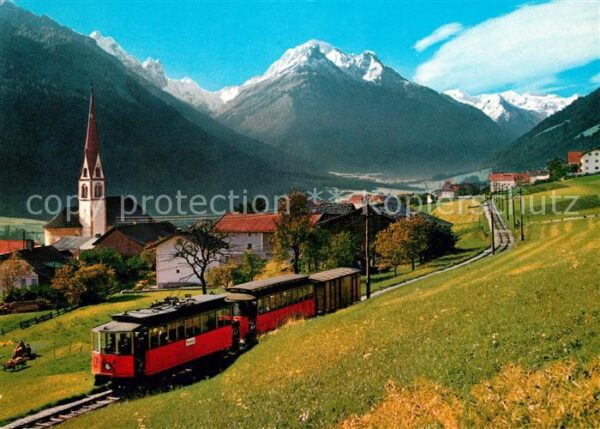 Eisenbahn Stubaitalbahn Pinnistal Telfes Habicht