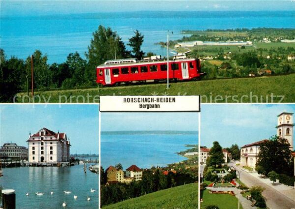 Bergbahn Rorschach-Heiden Altenrhein Bodensee