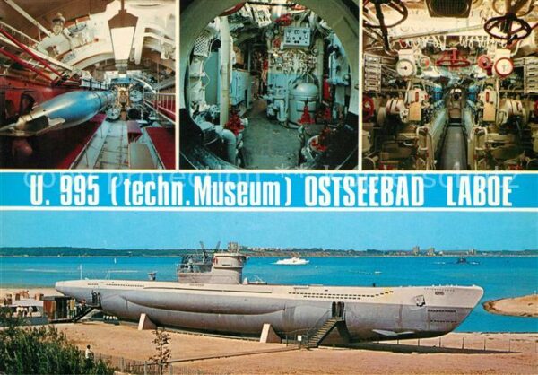 U-Boot Unterseeboot Submarine Sous-Marin U 995 Laboe