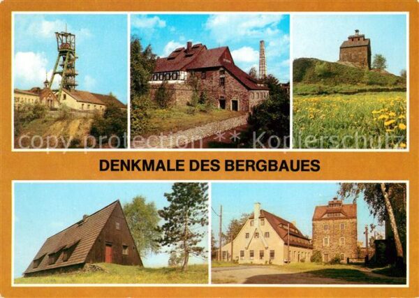 Bergbau Mining Denkmale Freiberg Reiche Zeche Alte Eli