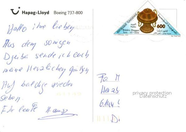 Flugzeuge Zivil Hapag-Lloyd Boeing 737-800 – Bild 2