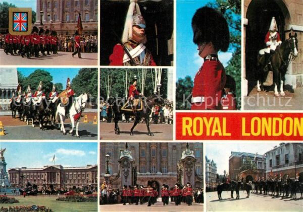 Leibgarde Wache London Queen Elizabeth II.
