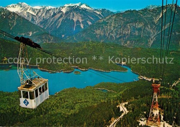 Seilbahn Zugspitze Eibsee Kreuzspitze