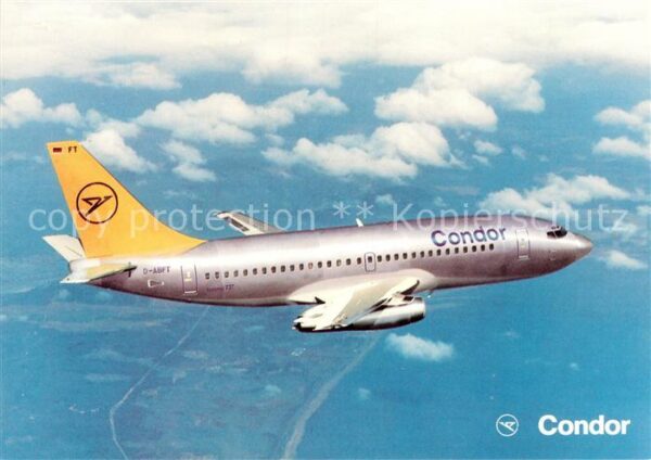 Flugzeuge Zivil Condor Europa-Jet Boeing 737-230