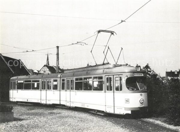 Strassenbahn Tw 245 Mainz