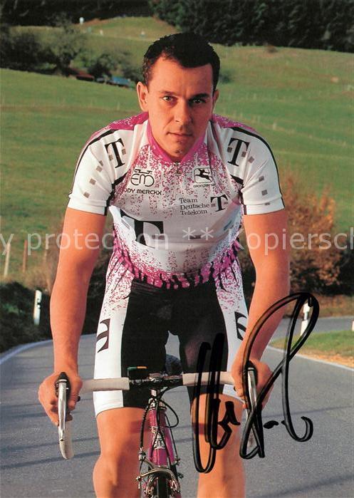 Radsport Radrennfahrer Uwe Raab Autogramm Teleko