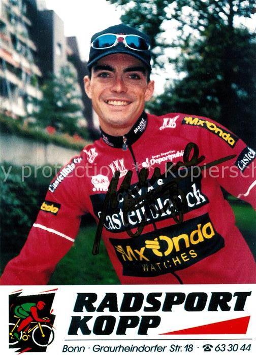 Radsport Radrennfahrer Bernd Dietz Autogramm