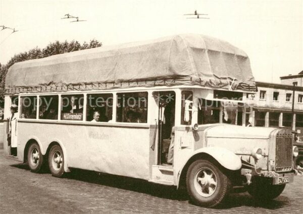Autobus Omnibus Oldtimer 1930 Daimler-Benz