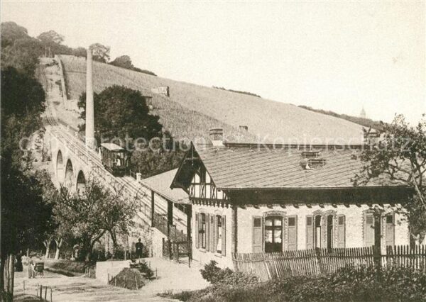 Nerobergbahn Weinberg Wiesbaden um 1900