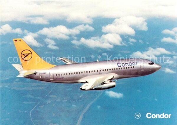 Flugzeuge Zivil Condor Europa-Jet Boeing 737-230